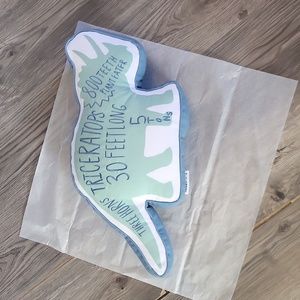 Dino pillow l boy room decor l Novogratz l bedding l boy pillow l bedding
